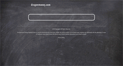 Desktop Screenshot of dragonmoney.com